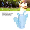 Electric Bubble Machine Automatic Multi Holes Butterfly Shape Portable Lightweight