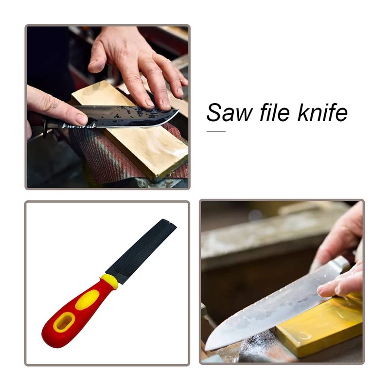Flat Metal File Sharp Grinding Flat File Comfort Handle Flat