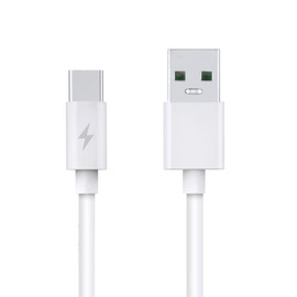Digipartspower 3.3ft White 5A Fast USB-C Type-C Charger Charging Cable Cord for Jabra Elite 85h Wireless Noise Canceling Headphones Power Data Sync Cable Lead