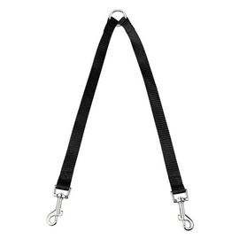2 Way Double Dual Dog Leash Lead Walk 2 Dogs with One Lead Coupler Nylon Harness