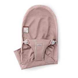BabyBjörn Fabric Seat for Bouncer, Mesh, Dusty Pink