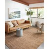 Loloi II Bodhi Natural/Natural 2'-6" x 7'-6" Runner Rug