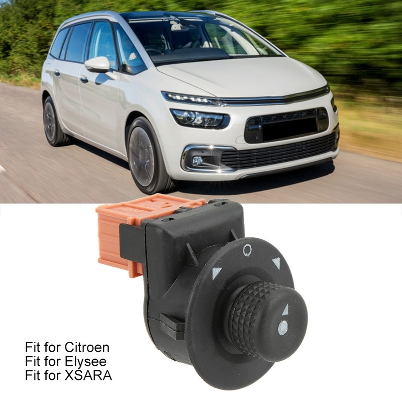 Car Rear View Mirror Electric Folding Side Switch Control Knob