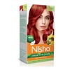 Nisha Cream Hair Color (150 ml/each) Flame Red Pack of