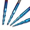 Genmitsu 4pcs 2-Flute Tapered Ball Nose End Mills Tungsten Carbide