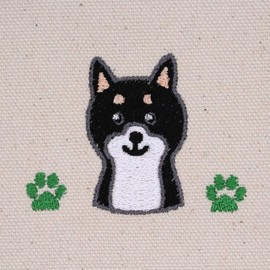 Nickknack Dog Health Notebook Case Shiva (Black)