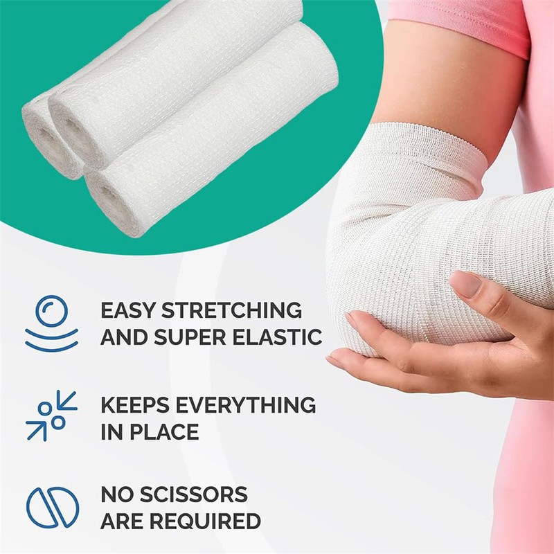 Gauze Bandages Gauze Bandage Roll 12 Pack Compression Wrap Rolls