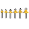 1/2 Inch Shank Round-Over Router Bits Corner Rounding Edge-Forming Roundover