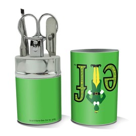 Elf Movie Logo Stainless Steel Manicure Pedicure Grooming Beauty Care Travel Kit