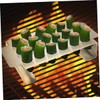 LALAFINA 2pcs Stainless Steel Grill Rack for Bbq Pepper Cooking