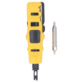 Punch Down Tool 88 110 Blades Network Wire Stripper Impact Tool with Screwdriver Bit for CAT5 CAT6 CAT7