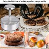 zCloud Adjustable Hamburger Patty Maker Stainless Steel Hamburger Press Patty