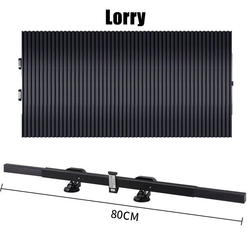 Retractable Car Windshield Sunshade for Parking – Polyester UV Block