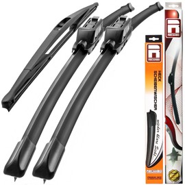 Recambo Windscreen Wiper Front and Rear Compatible with Vauxhall Meriva B 2010-2017 (Set of 3: 700 mm / 550 mm / 400 mm)