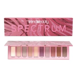 Paleta 10 Sombras Alta Pigmentacion Brillo Mate Trendbeauty®