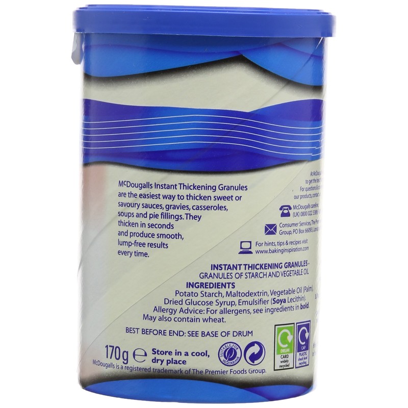 McDougalls Instant Thickening Granules - 3 x 170gm