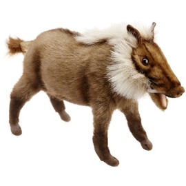 Bush Pig (Red River Hog) Plush Soft Toy by Hansa 27cm. 6225