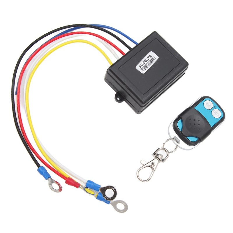 Wireless Winch Remote Control Kit DC 12V 24V 50ft Range