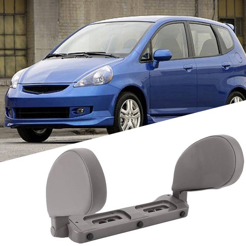 Universal Car Headrest Head Prop Support Pillow Leather Cushion Seat