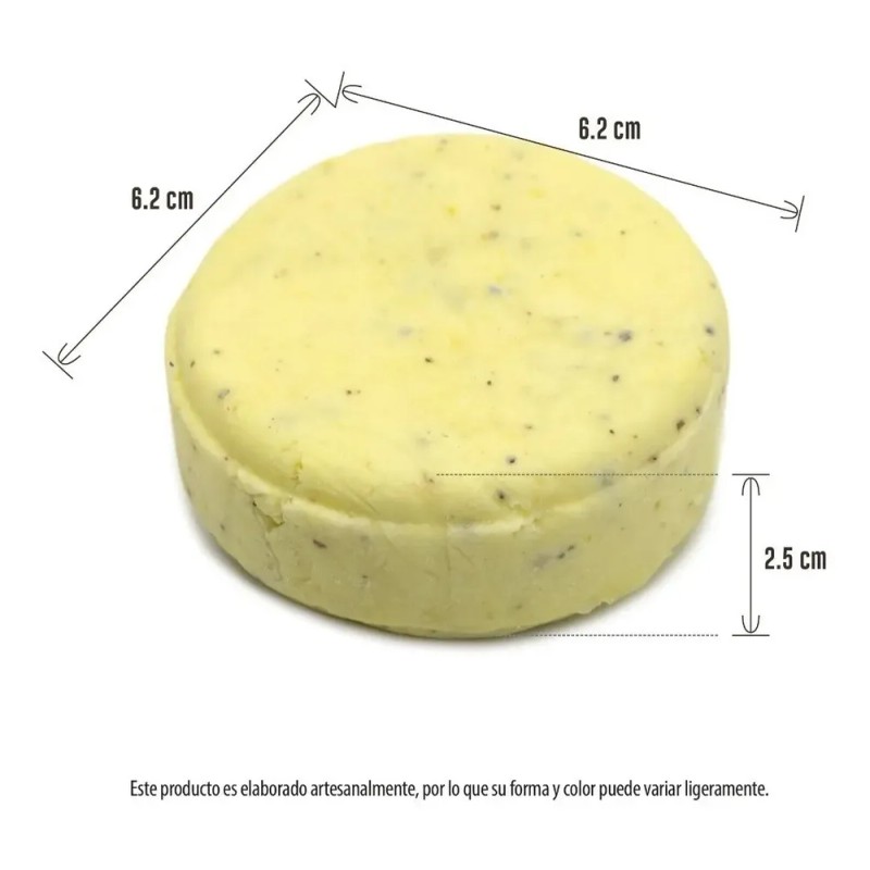 Shampoo Sólido Artesanal Rizos Hidratados 80 G Bam Boo!