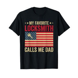 Locksmith Retro Shirt Lockout Specialist T-Shirt