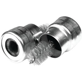 Performance Tool W3235 Battery Brush with Stainless Steel Bristles for Cleaning Battery Posts and Terminals, Encased in a Durable Steel Housing