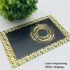 Metal Business Card Brass Matte Black Blank DIY Metal Credit