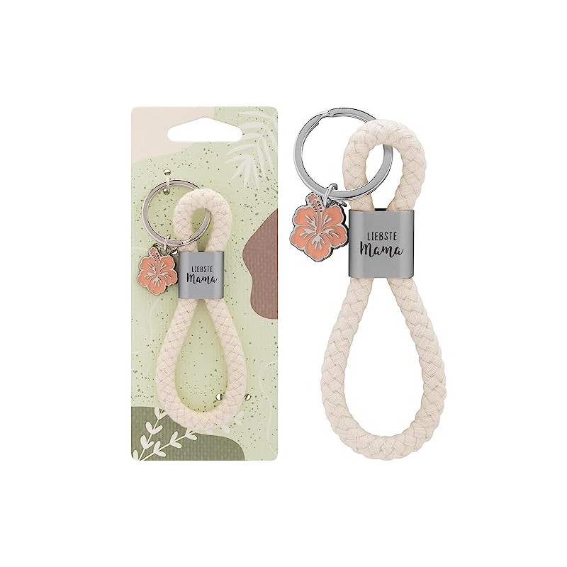 GRUSS & CO Key Ring Loop Motif Mum | Pendant