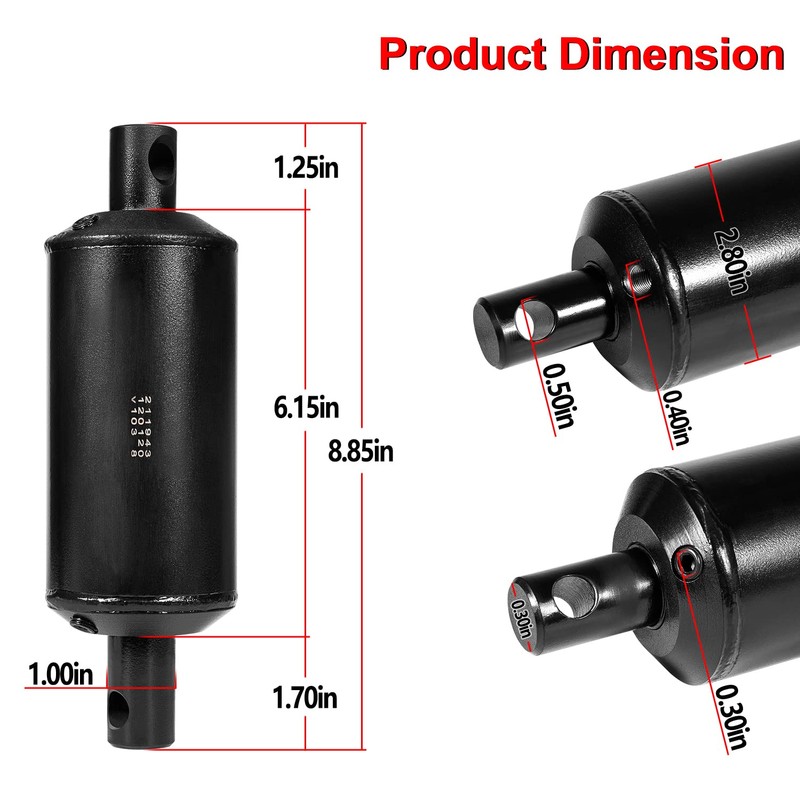 Lift Cylinder, Lift Hydraulic Cylinder Blade Fits for 317 318,
