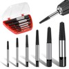 6-Piece Broken Screw Remover Set, Bolt Extractor Drill, Worn Screw