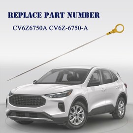 Engine Oil Dipstick Dip Stick Fit for Ford Escape 2013-2019 2.5L, Fusion 2013-2020 2.5L, Transit Connect 2014-2022 2.5L Replace for CV6Z6750A CV6Z-6750-A