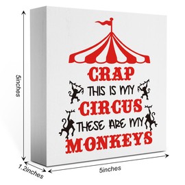 Funny Boss Gifts for Women Men Birthday Gifts Christmas Gifts for Boss Boss Lady Gifts for Women Appreciation Gifts Thank You Gifts for Boss Decor Boss Day Gifts 5 X 5 Inch