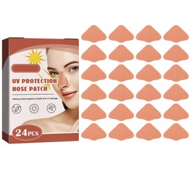 Nasenaufkleber, Sonnenschutz, Nasenaufkleber, Sonnenschutz, Nasen-Patch mit UV-Schutz, UV-Schutz für Nase im Freien, UV-Schutz