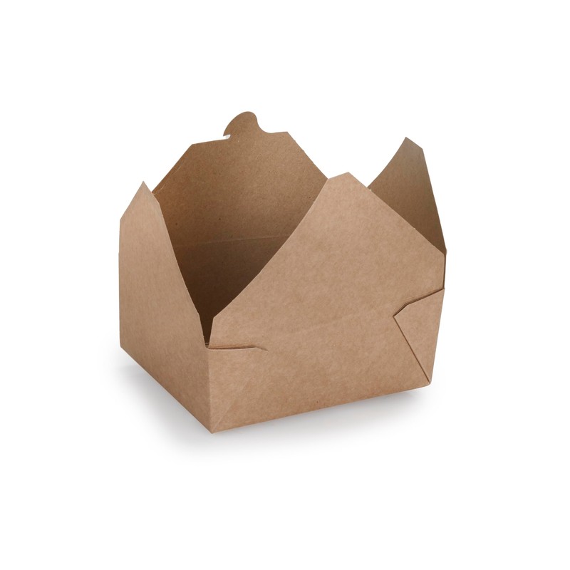Signature Packaging - Kraft Food Takeaway Box - 25 Pack