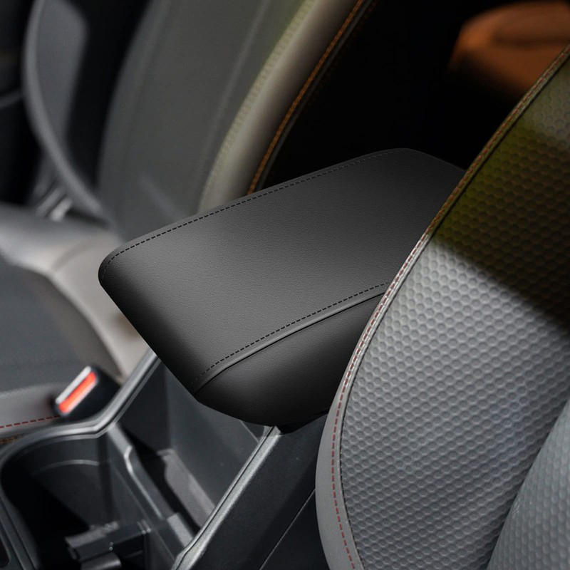 AOMSAZTO Armrest for 2019-2024 2025 Subaru Forester Black Console Covers