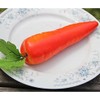 Cldaisy 1Pc Orange Artificial Vegetables Decorative Reusable Plastic Carrot Home