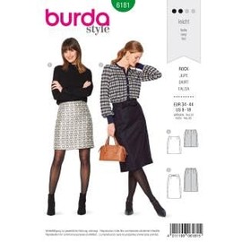 Burda 6181 Misses Skirt Size 8-16 Easy Sewing Pattern 2