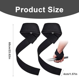 Zughilfen für Krafttraining (Fitness Straps), Lifting Straps Gym Deadlift, KreuzhebebÄnder, Gym Straps, Lifting Straps, für Fitness, Kreuzheben, Weightlifting