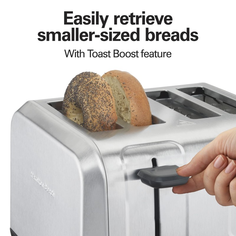 Hamilton Beach 4 Slice Toaster with Extra Wide Slots for