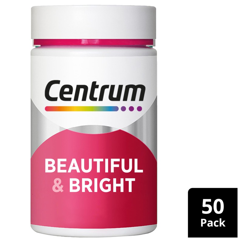 Centrum Benefit Blends Beautiful & Bright with Vitamin C, Biotin,