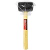 E-Value Rubber Hammer with Wooden Handle Total Length 13.2 inches