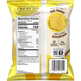 Baked, Lay's Original Potato Crisps, 0.875 Ounce (Pack of 60)