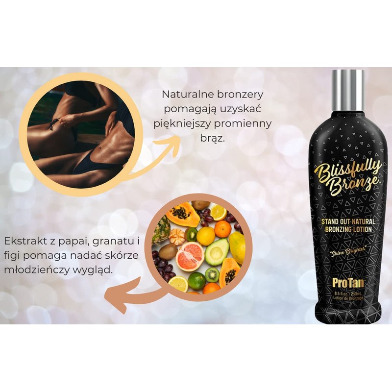 Pro Tan Blissfully Bronze Natural Bronzing Tanning Lotion (250ml)