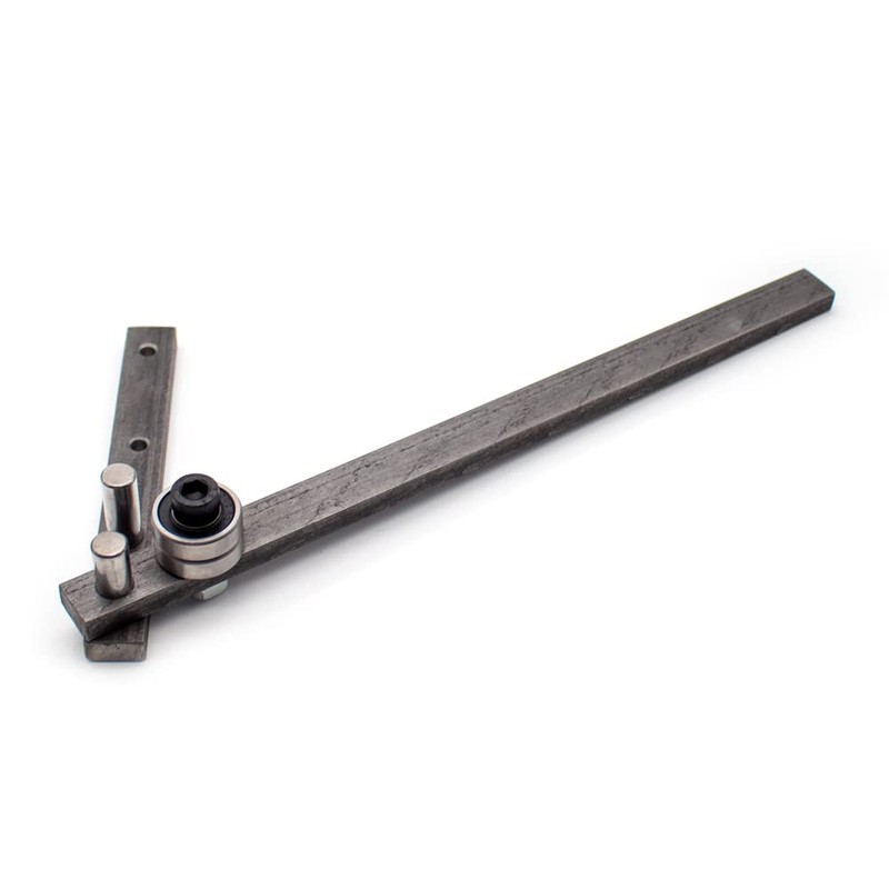 iDili Manual Bending Machine Reinforced Flat Iron Bender 1-10MM Iron/Steel/Copper