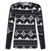 Dare2B Women's Exchange III Base Layer Set, Black Fairisle Print,