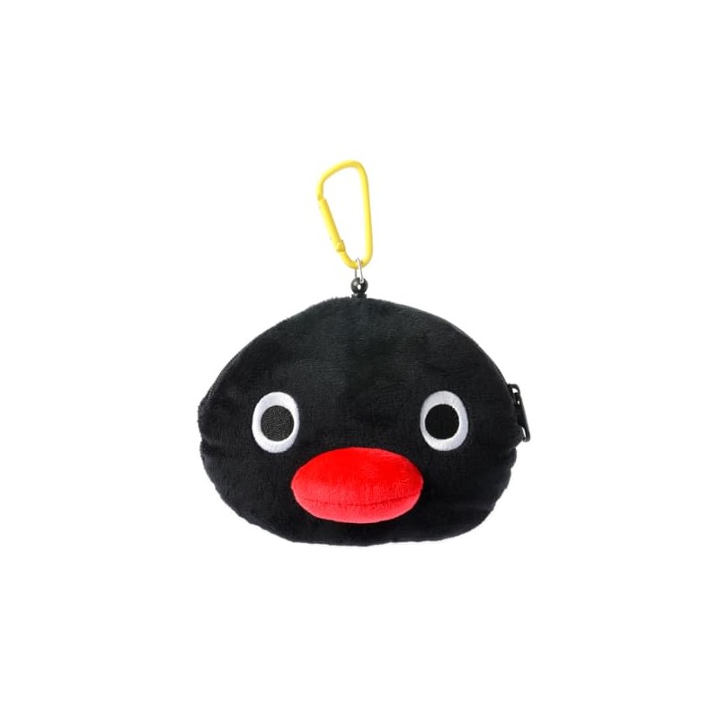 PINGU Smooth Plush Reel, Includes Carabiner, Pass Case, Commuter Holder,
