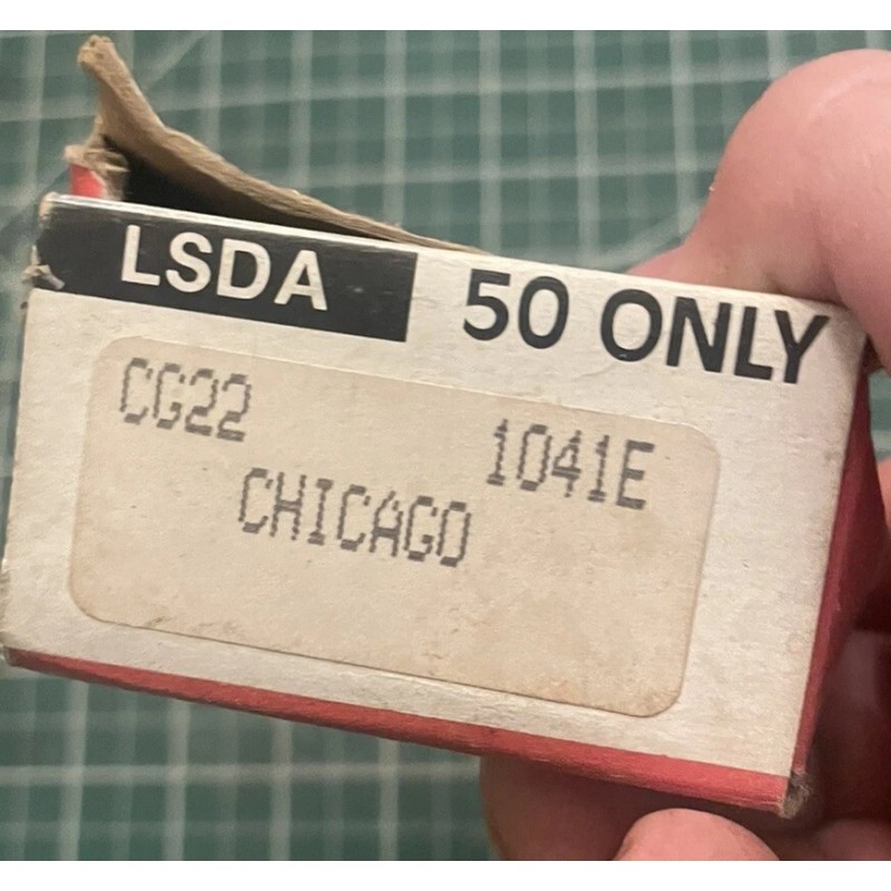 Lsda 5 Chicago Cg22 1041e Keyblanks Brass Uncut Lsda Brand