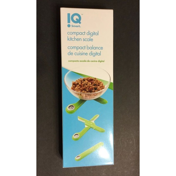 Kitchen IQ Smart Compact Digital Kitchen Scale Holds up to 11 pounds.New In Box