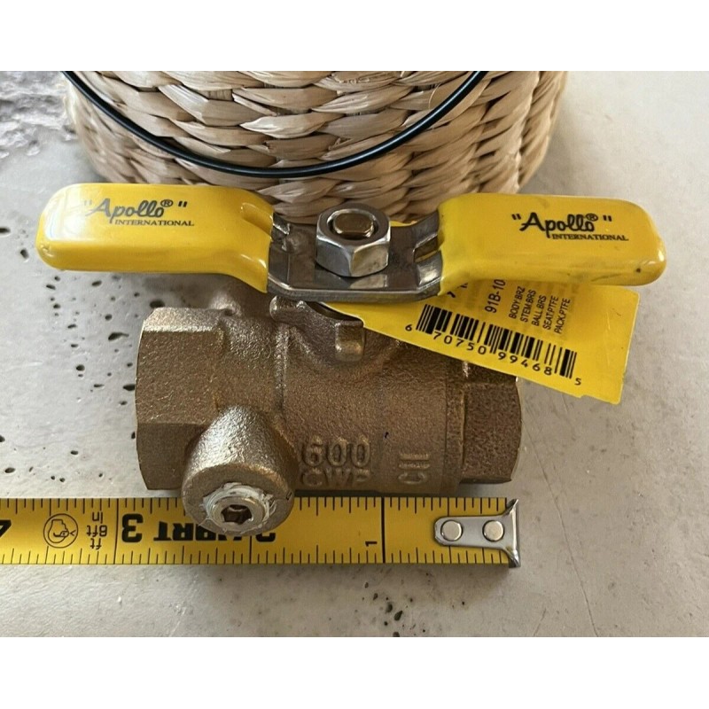 Apollo OEM Combraco 3/4" Bronze Tapped Ball Valve Backflow PVB