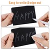XINRUI 22 Pcs Mini Chalkboard Signs, 100 * 76mm Small